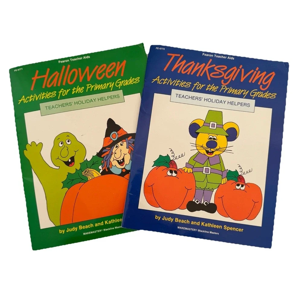 Fearon Halloween Thanksgiving Teachers Holiday Helpers Fall Activities Classroom